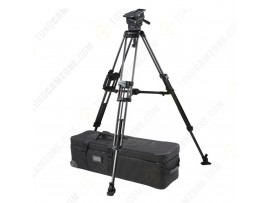 Miller ArrowX 5 Sprinter II 2-Stage Carbon Fiber Tripod System with Mid-Level Spreader